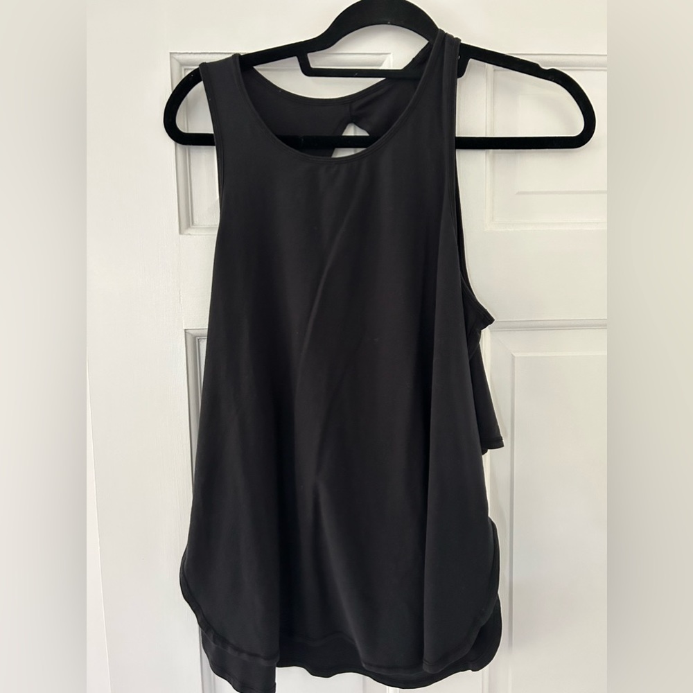 Black Lululemon Long Tank Size 6